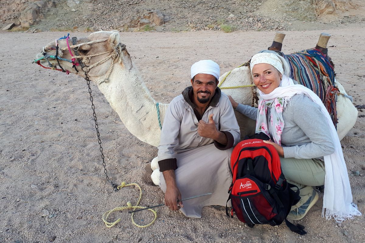 Petra mit Beduine (2)